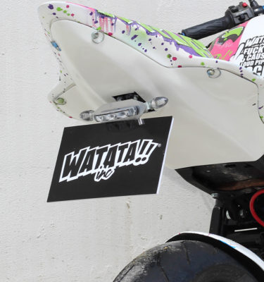 Cache-plaque WATATA Moto