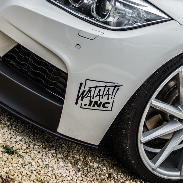 Sticker WATATA Square Noir