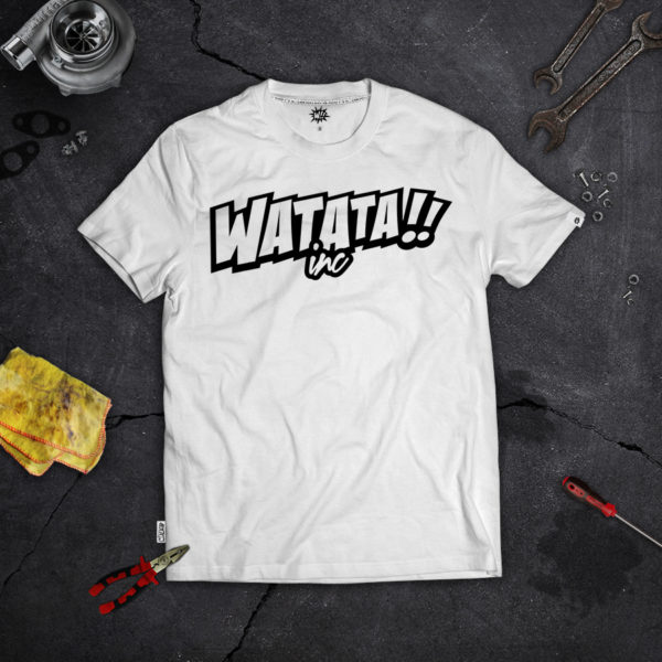 Tee-shirt WATATA Brainless Motorsports Blanc