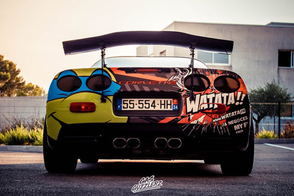 CORVETTE WATATA TORTUES NINJA 1