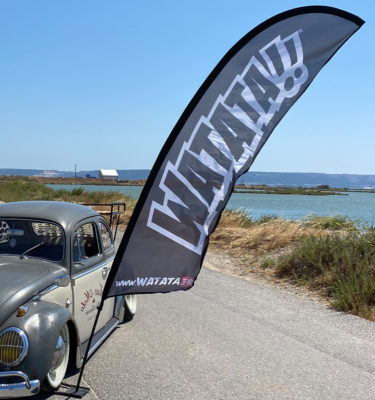 Drapeau Beach-flag WATATA