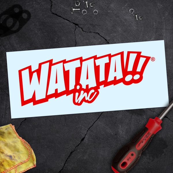 Sticker Watata Rouge
