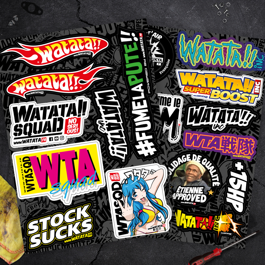 Planches de Stickers Watata