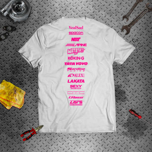 Tee-shirt WATATA Fast and Furious Auto Tuning Slow and Furious