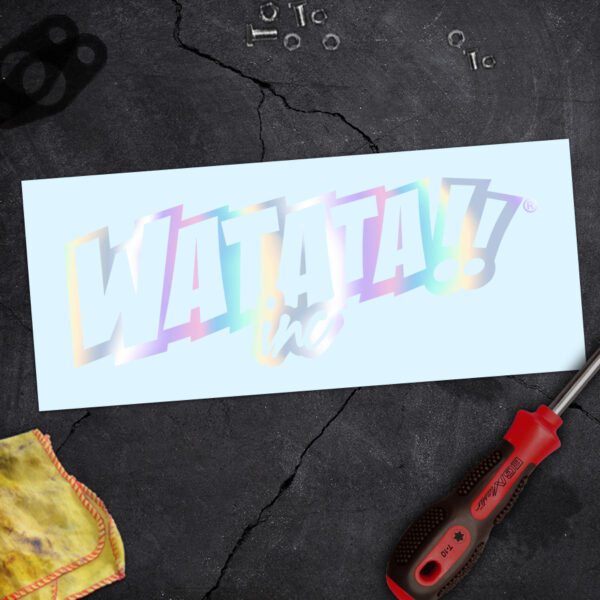 Sticker WATATA Holographique