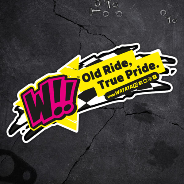 Sticker WATATA Old Ride True Pride